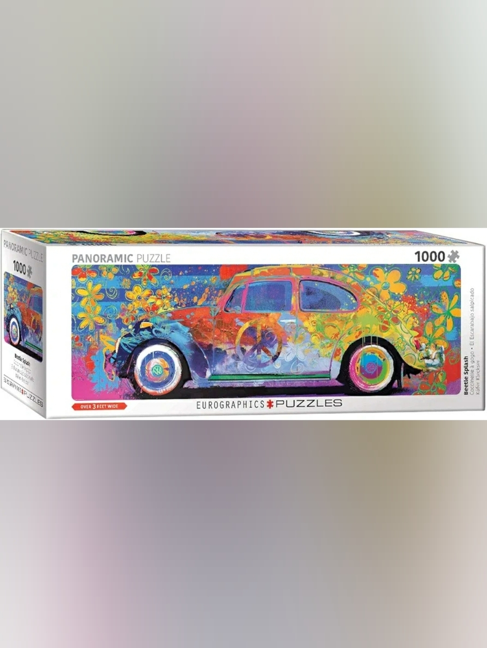 Eurographics Volkswagen Beetle Splash Panoramic 1000-Piece Puzzle